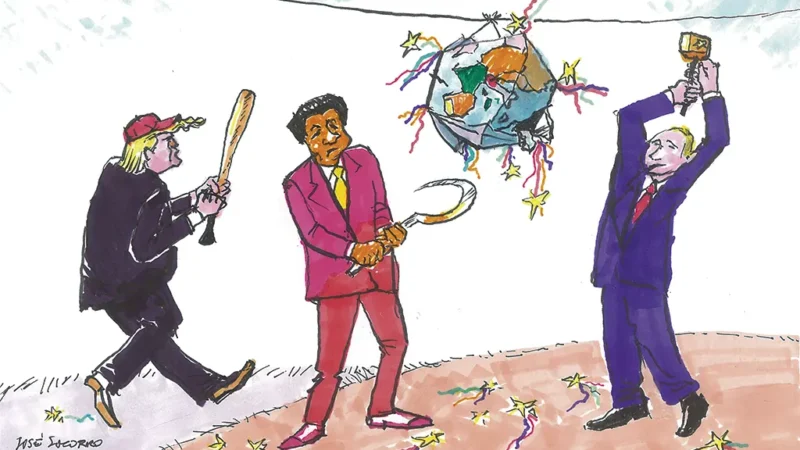 Piñata de tiranos