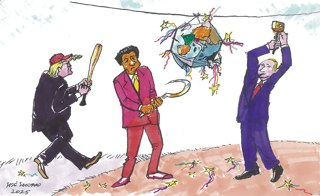 Piñata de tiranos