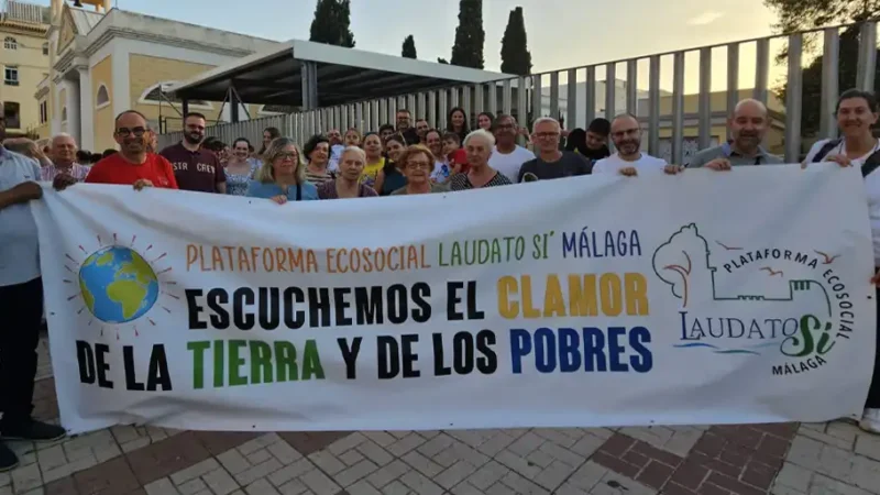 La Plataforma Ecosocial Laudato si’ de Málaga inicia el curso con la celebración del Tiempo de la Creación