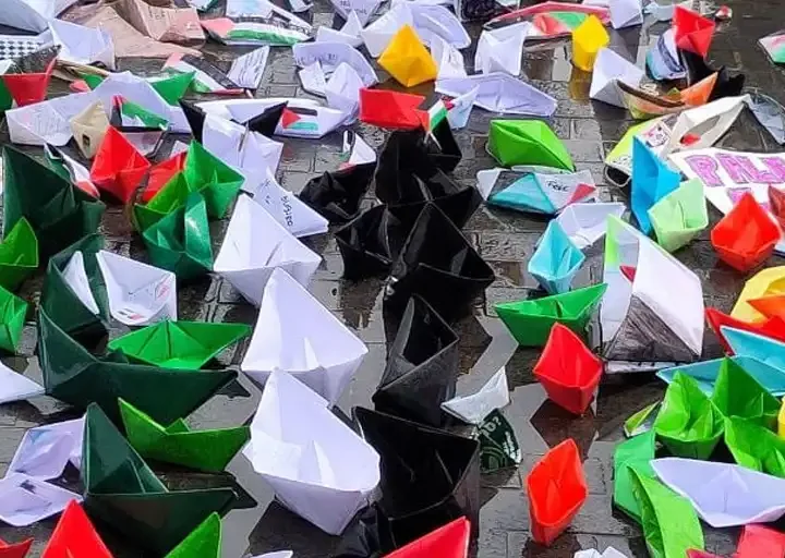 Varias ciudades de España escenifican su apoyo a la flotilla contra el bloqueo de Gaza