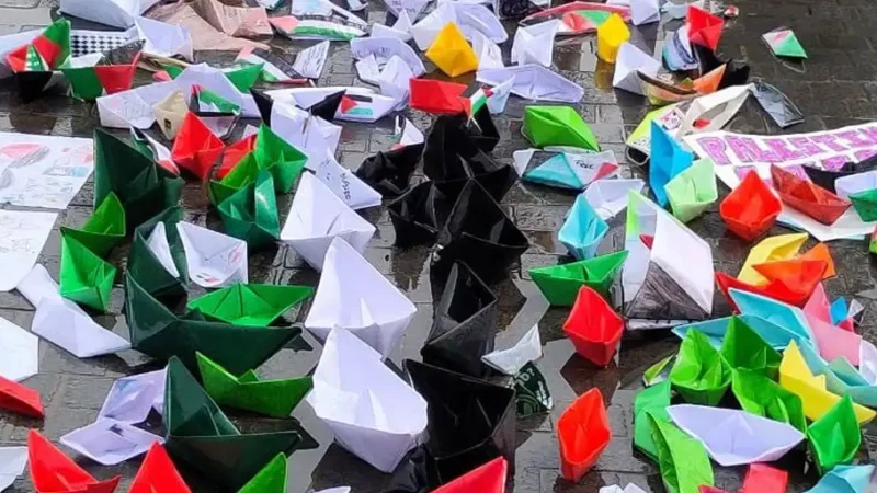 Varias ciudades de España escenifican su apoyo a la flotilla contra el bloqueo de Gaza