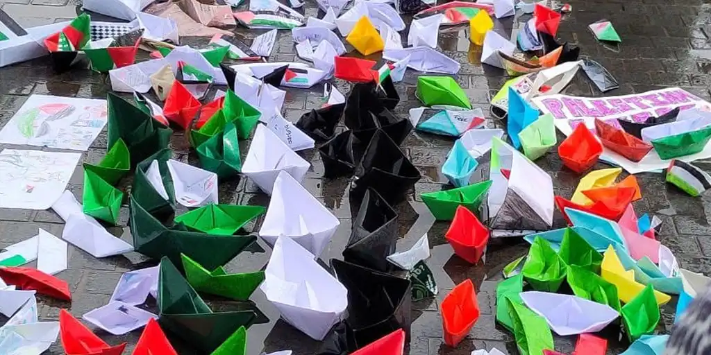 Varias ciudades de España escenifican su apoyo a la flotilla contra el bloqueo de Gaza