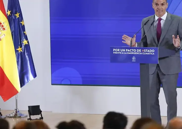 Sánchez propone un pacto de Estado contra las emergencias climáticas