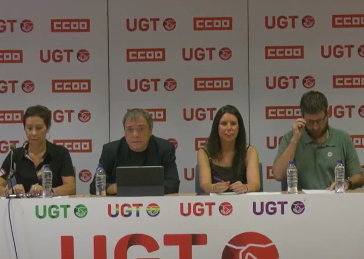 CCOO y UGT piden un pacto de Estado contra la siniestralidad y anuncian una movilización para el 16 de octubre