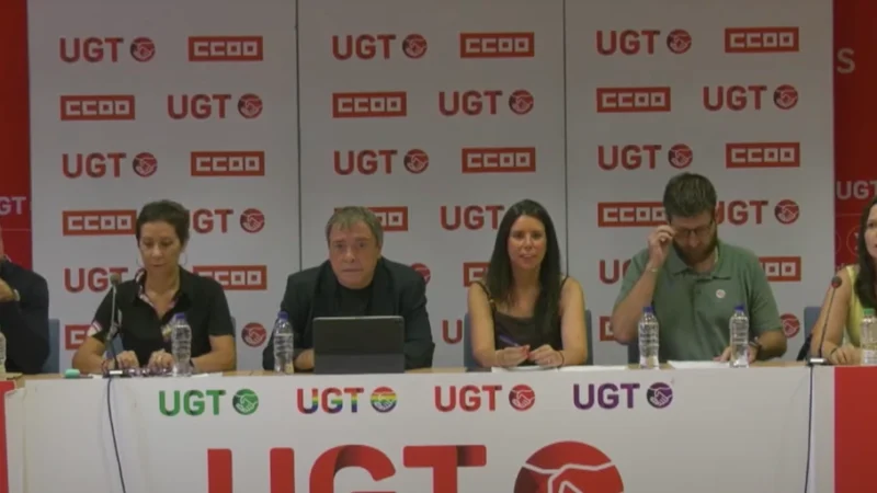 CCOO y UGT piden un pacto de Estado contra la siniestralidad y anuncian una movilización para el 16 de octubre