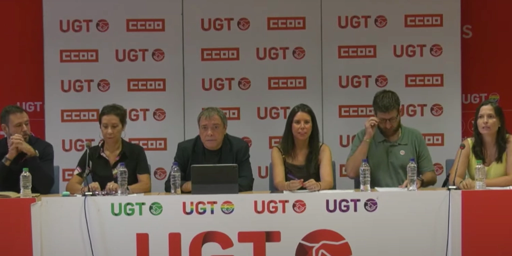 CCOO y UGT piden un pacto de Estado contra la siniestralidad y anuncian una movilización para el 16 de octubre