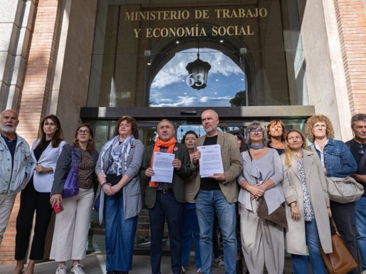 El mundo del trabajo dice “basta” al genocidio en Gaza con un paro laboral de dos horas convocado por CCOO y UGT
