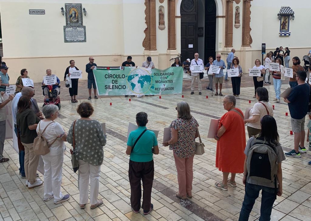 El círculo del silencio en Huelva proclama a los migrantes como signo de esperanza: “El futuro será de encuentro o no será” 