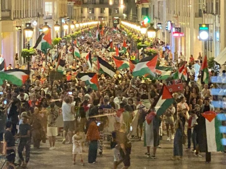 Málaga se moviliza contra el genocidio palestino y la indiferencia internacional