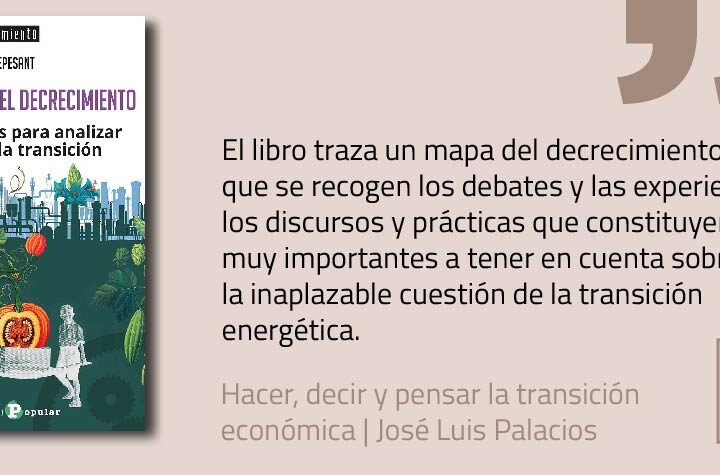 Hacer, decir y pensar la transición económica