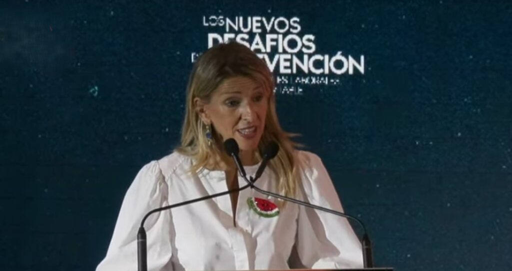 La vicepresidenta Díaz anuncia un pacto social contra la siniestralidad laboral antes de noviembre y una mesa de diálogo sobre despido en octubre