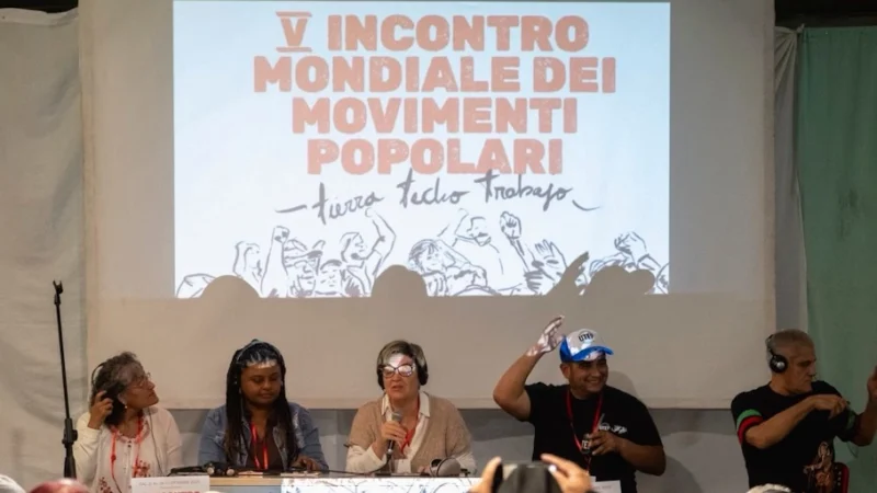 León XIV a los movimientos populares: “Sigamos adelante con alegría y esperanza”