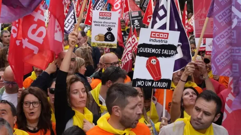 Los sindicatos exigen a la patronal que asuma su responsabilidad ante el drama de la siniestralidad