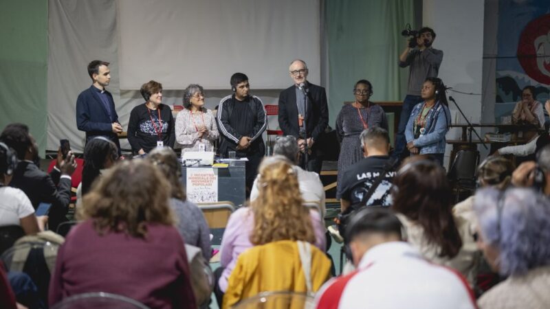 Mattia Ferrari: “Ningún movimiento popular debe sentirse solo; nuestras relaciones son el mayor regalo que tenemos”