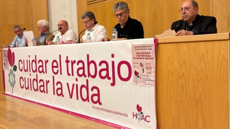 Iglesia y sindicatos de Ávila promueven una línea de encuentro y debate sobre los retos del trabajo