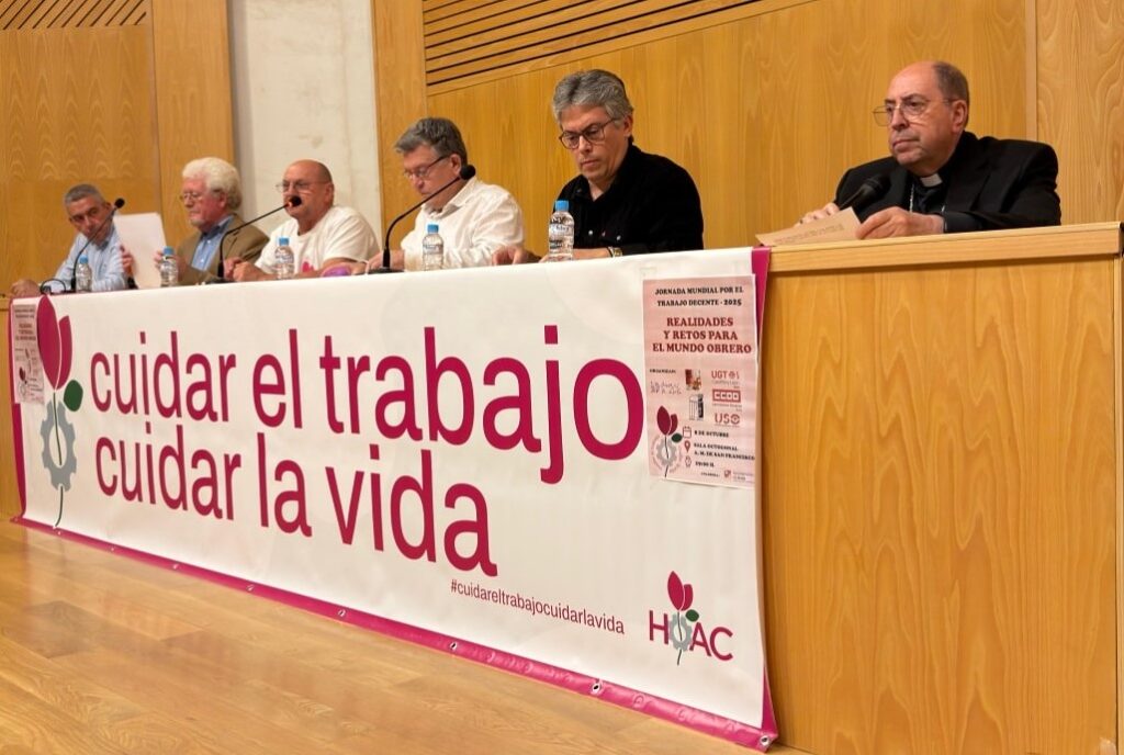 Iglesia y sindicatos de Ávila promueven una línea de encuentro y debate sobre los retos del trabajo