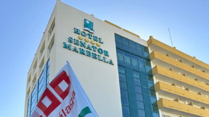 Trabajadoras y trabajadores cristianos de Málaga expresa su apoyo a la plantilla del Hotel Senator de Marbella y exige una solución digna