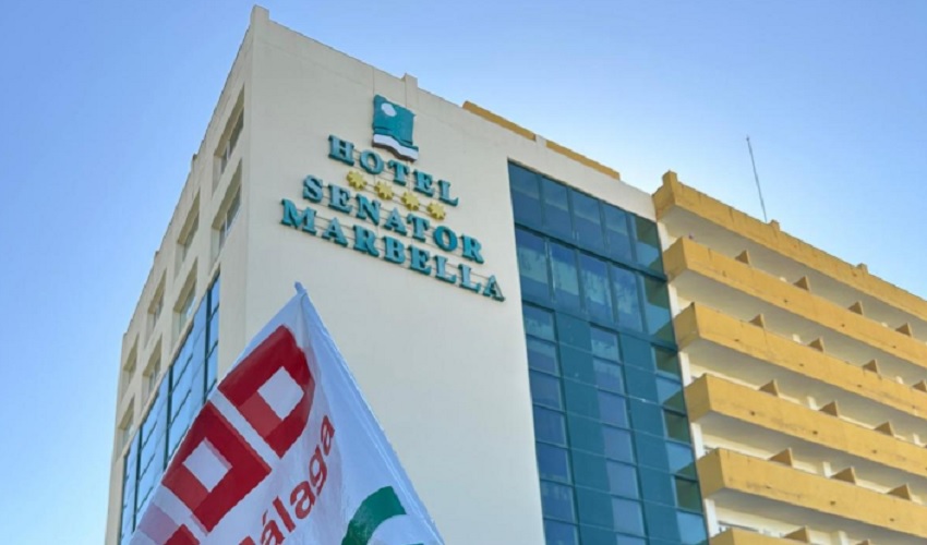 Trabajadoras y trabajadores cristianos de Málaga expresa su apoyo a la plantilla del Hotel Senator de Marbella y exige una solución digna