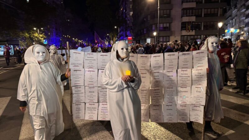 Miles de personas claman en toda España contra la violencia machista y el negacionismo