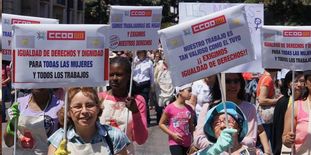 El paso histórico de las empleadas de hogar sigue siendo insuficiente según los sindicatos