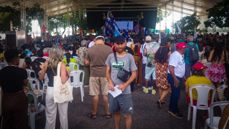 De la Cumbre de los Pueblos a la COP30: el viaje de un reciclador que reclama justicia climática