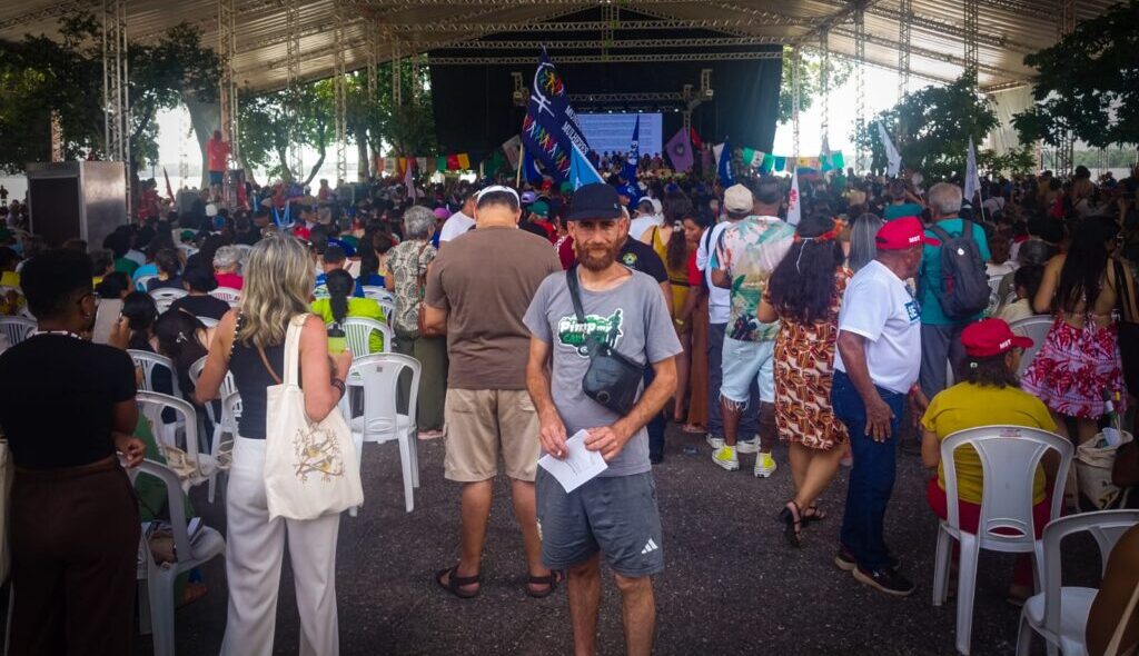 De la Cumbre de los Pueblos a la COP30: el viaje de un reciclador que reclama justicia climática