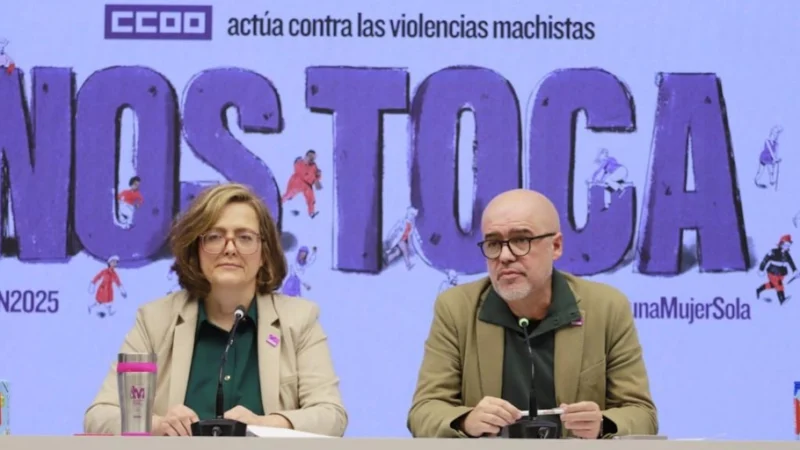 CCOO refuerza su compromiso contra la violencia machista en el ámbito laboral