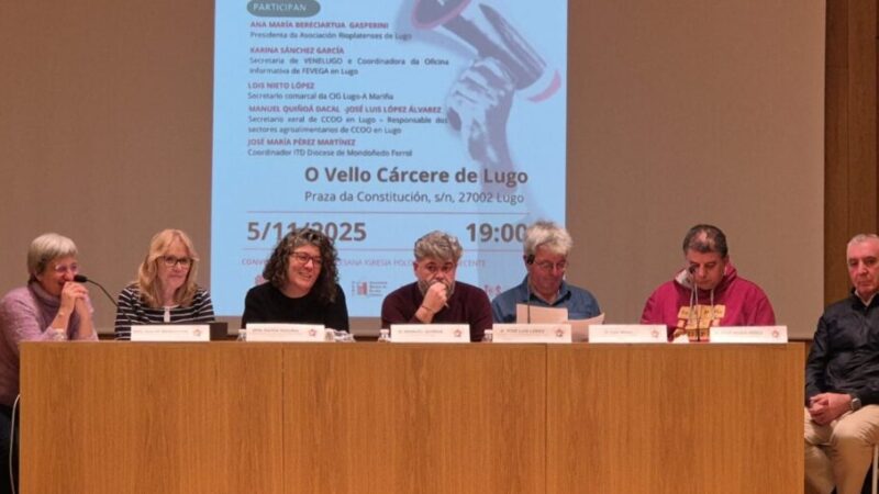 Organizaciones sociales, sindicales y eclesiales debate en Lugo sobre migración y trabajo digno: “Si miramos hacia otro lado, también somos culpables”
