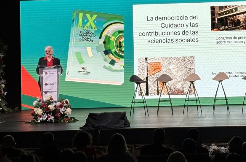 La politóloga Joan Tronto llama a sustituir el modelo del crecimiento económico por una democracia del cuidado