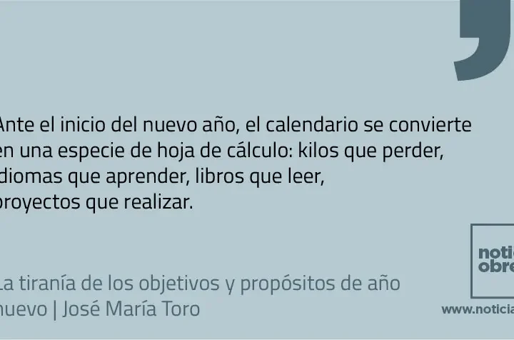 La tiranía de los objetivos y propósitos de año nuevo