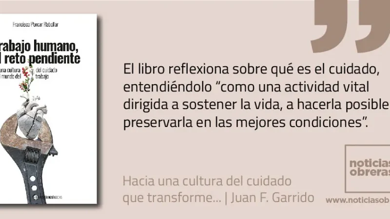 Hacia una cultura del cuidado que transforme el trabajo y la vida