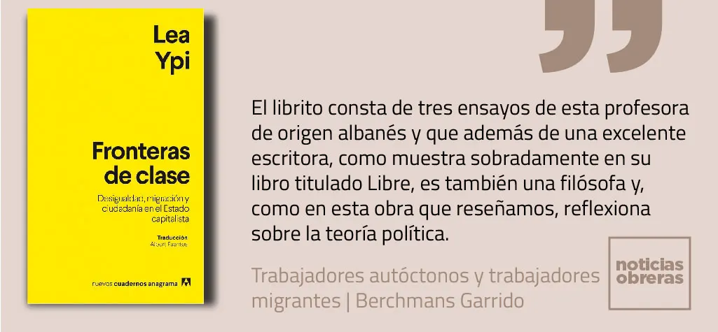 Trabajadores autóctonos y trabajadores migrantes