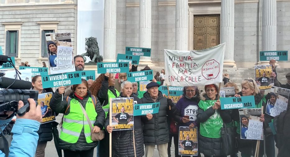 Las entidades sociales alertan de una ola de desahucios en invierno y exigen convertir la moratoria en una medida estructural