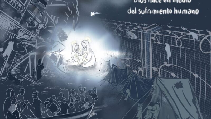 Dios nace en medio del sufrimiento humano