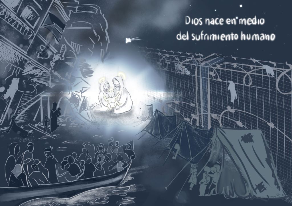 Dios nace en medio del sufrimiento humano