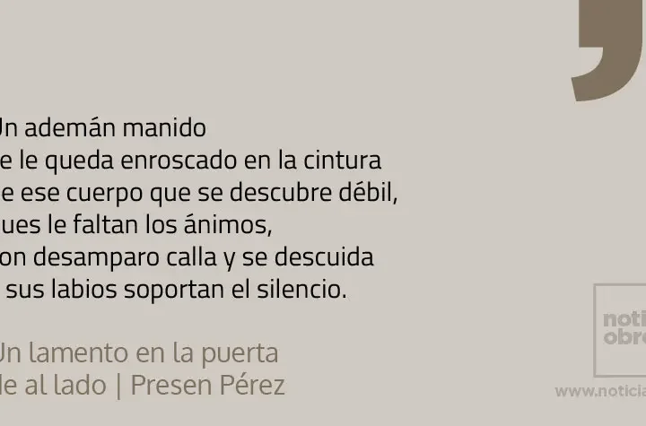 Un lamento en la puerta de al lado