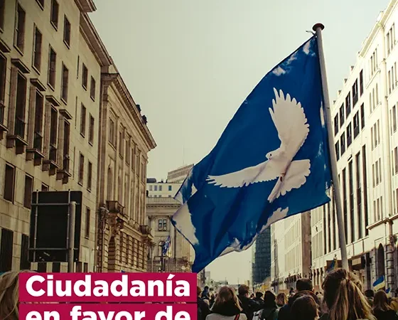 Ciudadanía en favor de la paz