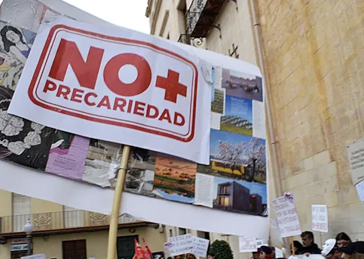 USO denuncia el paro persistente y el aumento de la parcialidad