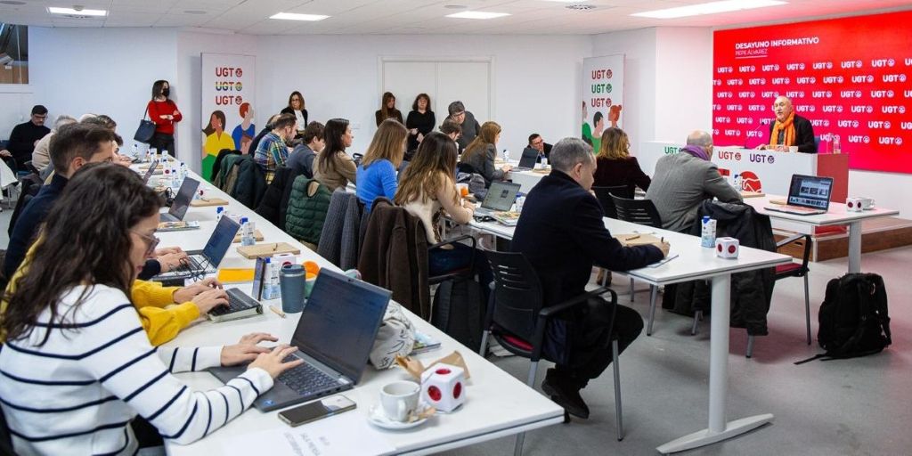 Pepe Álvarez (UGT) denuncia abusos de jornada y reclama al Gobierno la aprobación inmediata del registro horario