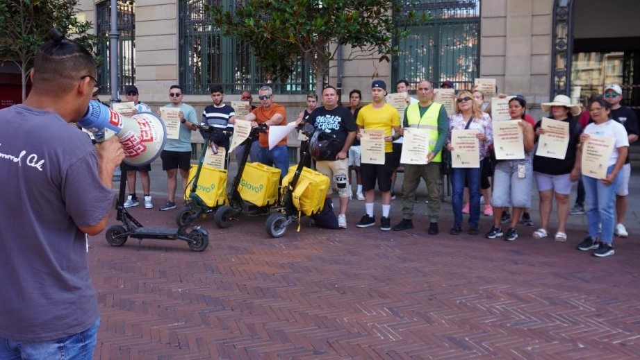 La plantilla de Glovo en Madrid da la mayoría a los sindicatos de clase, “un primer paso” para hacer valer sus derechos