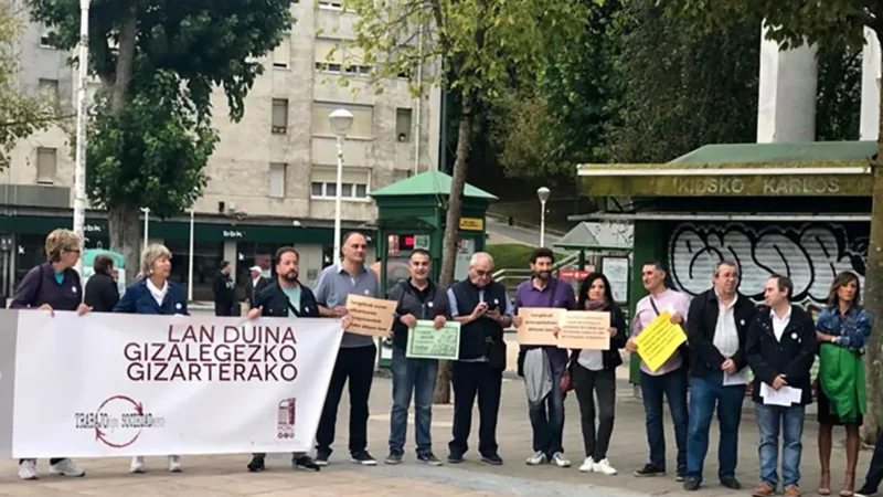 Bilbao convoca su VI Jornada por el Trabajo Digno: “Trabajo invisible, derechos visibles”