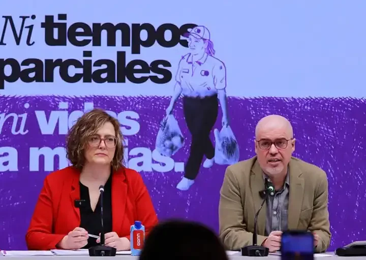CCOO pide reformar el tiempo parcial y redistribuir los cuidados para desatascar la lucha contra la brecha salarial