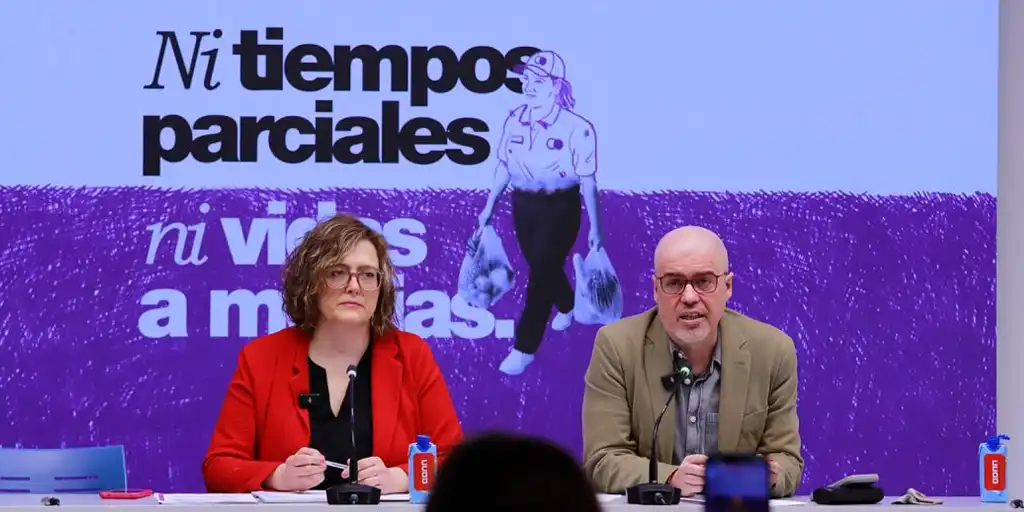 CCOO pide reformar el tiempo parcial y redistribuir los cuidados para desatascar la lucha contra la brecha salarial