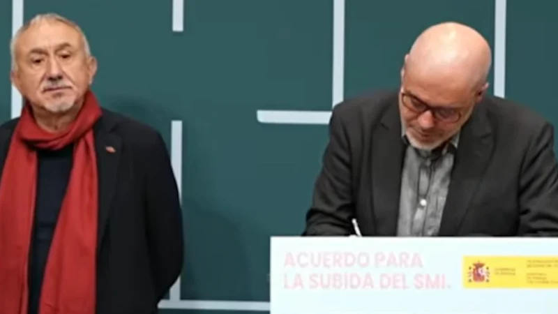 Los sindicatos quieren que la subida del smi sea la palanca del alza salarial a través de la negociación colectiva