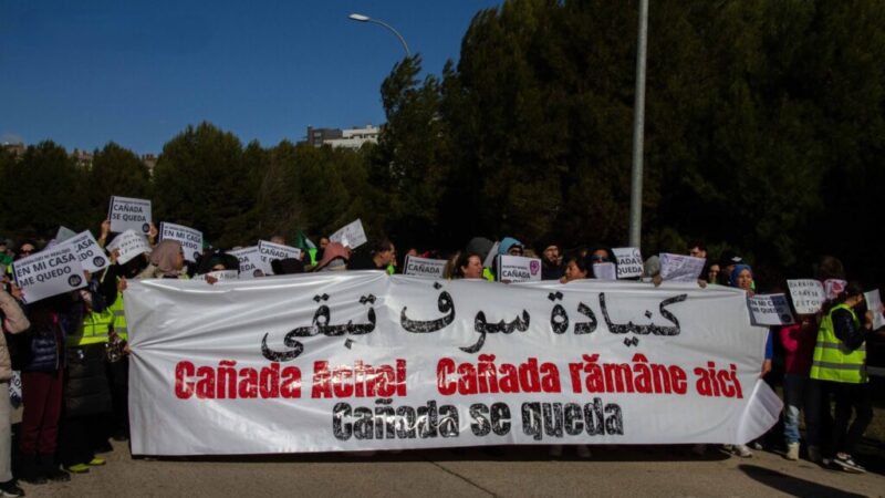 Miles de personas marchan para gritar que “Cañada se queda”
