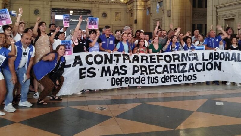 Argentina se encamina a la huelga general por una reforma laboral que recorta derechos y precariza el trabajo