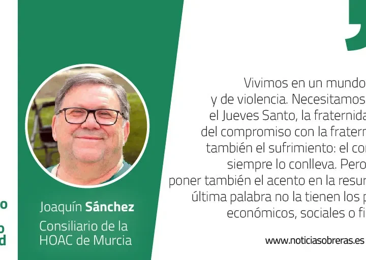Semana Santa: de la fraternidad al conflicto, de la cruz a la vida