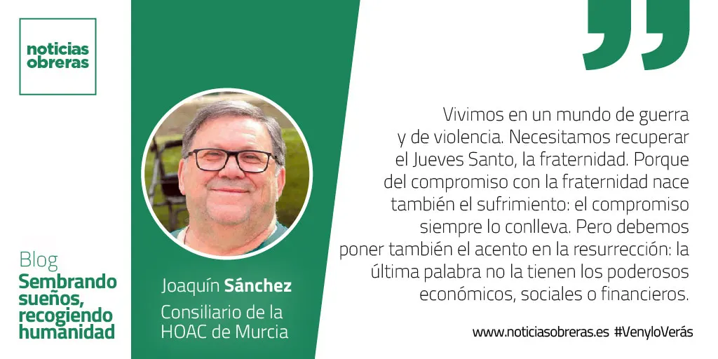 Semana Santa: de la fraternidad al conflicto, de la cruz a la vida