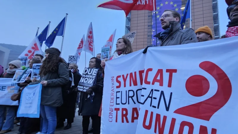  El sindicalismo europeo respalda a España ante las amenazas de Trump y moviliza una gran marcha en Madrid