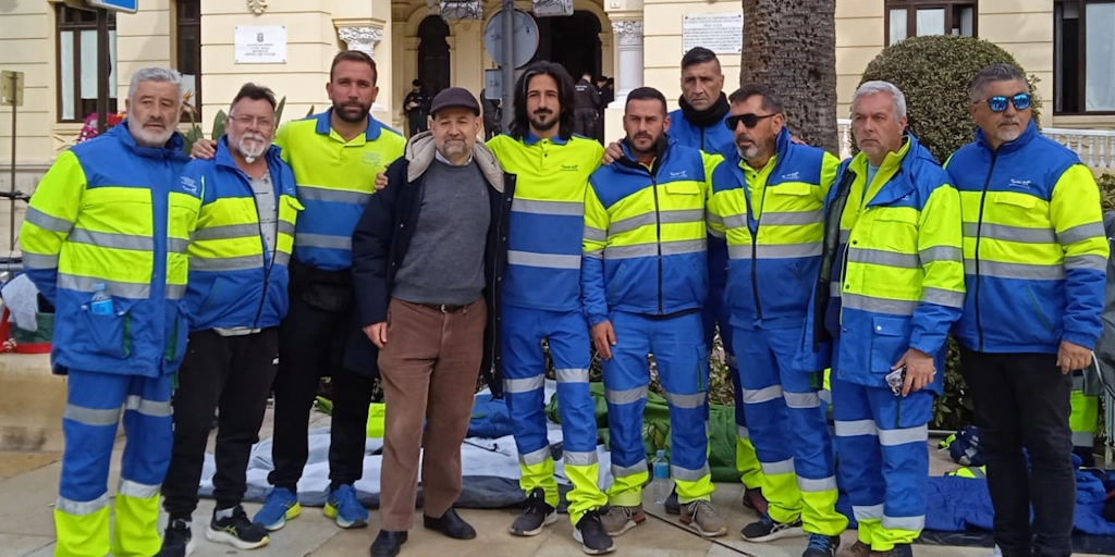 La plantilla de FCC Aqualia de Málaga logran mejoras tras casi días de movilizaciones